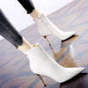 Image of Pointed High Heels Patent Leather Stilettos Shopping