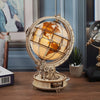 Image of Rokr Luminous Globe 3D Wooden Hot Selling 180PCS Model Building Block Kits Toy Shopping