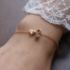 Image of English Letter Graceful Personality Alloy Heart-shaped Letter Bracelet Shopping