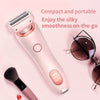 Image of 2 In 1 Hair Removal Epilator USB Rechargeable Trimmer Women Body Razor Face Leg Armpit Bikini Hand Pubic Shaver Hair Remover Shopping111