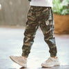 Image of Children's Sports Military Camouflage Casual Trousers Shopping