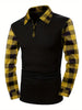 Image of Men's Plaid Sweater Zip Jacket Shopping