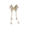 Image of Elegant High-grade Golden Pearl Tassel Hairpin Shopping