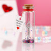 Image of Valentine's Day Wishing Bottle Love Pendant Shopping