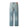 Image of Fashion Holes Straight Jeans For Men Shopping