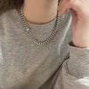 Image of Cuban Link Chain Non-fading Titanium Steel Necklace Shopping