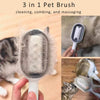 Image of Cat Hair Brush With Water, Sticky Brush For Cats, 4 In-1 Cat Grooming Brush Creative Update Cat Dog Grooming Comb With Water Tank Double-Sided Hair Removal Brush Kitten Pet Supplies Accessories Shopping