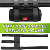 Image of Bicycle Portable Bluetooth Speaker Mount For Golf Cart Bike Strap Accessories Shopping