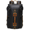 Image of Men's Outdoor Leisure Waterproof Large Capacity Canvas Vintage Backpack Shopping