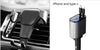 Image of Car Phone Holder For Phone In Car Air Vent Mount Stand No Magnetic Mobile Phone Holder Universal Gravity Smartphone Cell Support Shopping