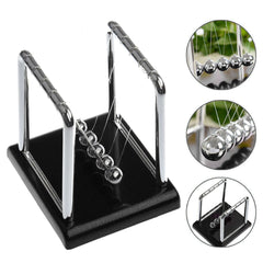 Newtons Cradle Steel Balance Ball Physics Science Pendulum Early Development Educational Desktop Toy Gift Office DecorationNewtons Cradle Pendulum Balance Ball Perpetual Motion Physics Decor Gift Shopping