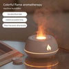 Image of Flame Humidifier Aromatherapy Diffuser 7 Colors Light Home Air Humidifier 130ML USB Room Fragrance Essential Oil Diffuser Shopping