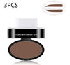 Image of Eyebrow Powder Stamp Tint Stencil Kit Cosmetics Professional Makeup Waterproof Eye Brow Stamp Lift Eyebrow Enhancers Stencil Kit Shopping111