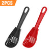 Image of 2PCS Kitchen Cooking Spoon Tool Multifunction Scoop Soup Skimmer Heat Resistant Kitchen Cooking Spoon Shopping