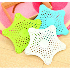 3PCS Silicone Starfish-shaped Sink Drain Filter Bathtub Hair Catcher Stopper Drain Hole Filter Strainer For Bathroom Kitchen Toilet Shopping