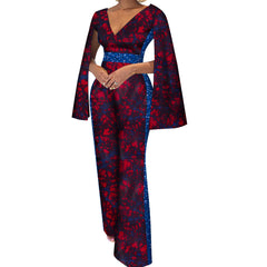 Women's Cotton Ethnic Batik Print Jumpsuit Shopping