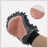 Image of Pet Bathing Brush 2-in-1 Grooming Glove Elegant Dog Grooming Tool For Brushing, Massaging, And Drying Pet Grooming Kit For Dog Cat 2-Sided Bathing Brush Cleaning Massage Glove Shopping