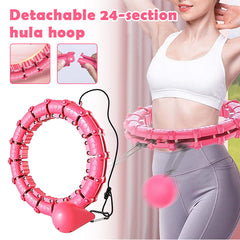 Custom Knots Weighted Hoola Fitness Hoop Smart Hula Thin Waist Weight Loss Knots Weighted Hoola Fitness Hoop Smart Hula Thin Waist Weight Loss Shopping