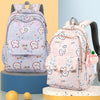 Image of Cute Girls' Lightweight Multi-layer Primary School Student Large Capacity Schoolbags Shopping