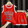 Image of Children's Clothing Sports Basketball Wear Children's Clothing Boys' Suit Shopping