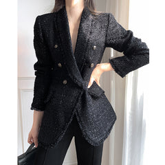 Short Tweed Women's Suit Jacket Shopping