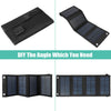 Image of 20W Foldable Solar Panel Solar Panel Power Bank Mobile Phone USB Charger Camping Hiking Shopping111