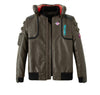 Image of Men's Cos Same Style Leather Jacket Shopping