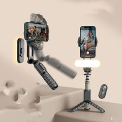 Hand-held Tripod Head Stabilizer Selfie Stick Anti-shake Shopping111