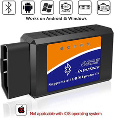 Bluetooth OBD2 OBDII Car Diagnostic Scanner Tool Check Engine Fault Code Reader Shopping