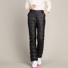 Middle-aged And Elderly Women's Outer Wear High Waist Down Pants Shopping