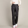 Image of Middle-aged And Elderly Women's Outer Wear High Waist Down Pants Shopping