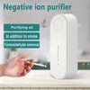 Image of Air Purifier Anion, Mini Portable Air Purification Air Freshener Ionizer Cleaner Dust Cigarette Smoke Remover Toilet Deodorant Shopping