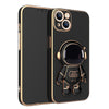 Image of 3D Astronaut Phone Case Anti-Drop Electroplating Bracket Shopping