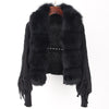 Image of New Autumn Sweater Fox Fur Fur Cardigan Coat For Women Shopping