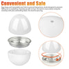 Image of Microwave Egg Steamer Boiler Cooker Easy Quick 5 Minutes Hard Or Soft Boiled Kitchen Cooking Tools Shopping