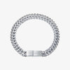 Image of Minimalist Normcore Style Hip Hop Titanium Steel Bracelet Does Not Fade Shopping