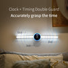 Image of Smart Cabinet Light Clock Timing Sensor Light Removable LED Wardrobe Light Manual Sweep Switch Light Shopping