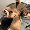 Image of Reversible Cashmere Coat Women's Mid-length High-end Sense Shopping