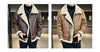 Image of Fur Integrated Motorcycle Jacket Men's Fleece-lined Thickened Leather Jacket Shopping