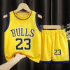 Image of Children's Clothing Sports Basketball Wear Children's Clothing Boys' Suit Shopping