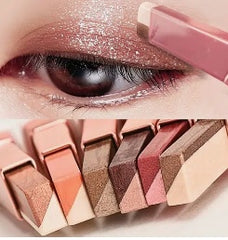 Lazy Eyeshadow Stick Stereo Gradient Shimmer Double Color Eye Shadow Pen Waterproof Easy To Wear Eyeshadow Shopping111