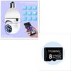 Image of WiFi CAMERA 1080P Bulb 4X Zoom Camera E27 Home 5GWiFi Alarm Monitor Shopping