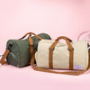 Image of Men & Ladies Sports Duffle Travel Bag Lager Canvas Leisure Work Gym Holdall Bags Shopping111