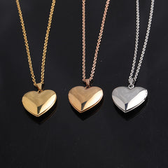 Image of Stainless Steel Photo Box Necklace