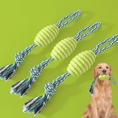 Dog Toys Pet Chew Toy Durable Chewers Toy For Aggressive Dogs With Rope - Indestructible Rope Dog Toys - Best Set For Heavy Duty Chewing And Interactive Play Shopping