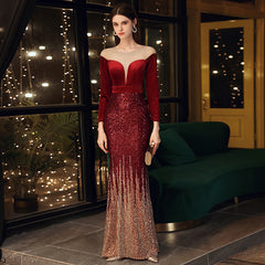 Banquet Elegant Temperament Evening Dress Shopping