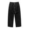 Image of Black Loose Straight Jeans For Men Shopping