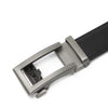 Image of Men's Two-layer Leather Automatic Buckle Cowhide Real Business Casual Belt Shopping