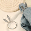 Image of Fashion Alloy Rabbit Head Ring Shopping