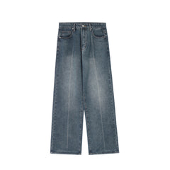 Washed Faded Jeans For Men Shopping